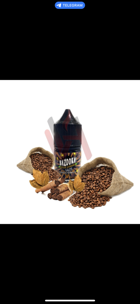 سالت بازوکا تنباکو قهوه 25mg